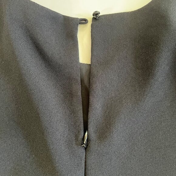 NWT Banana Republic Women's Size 8 Black Romper Shorts Keyhole Back NEW - Picture 4 of 8